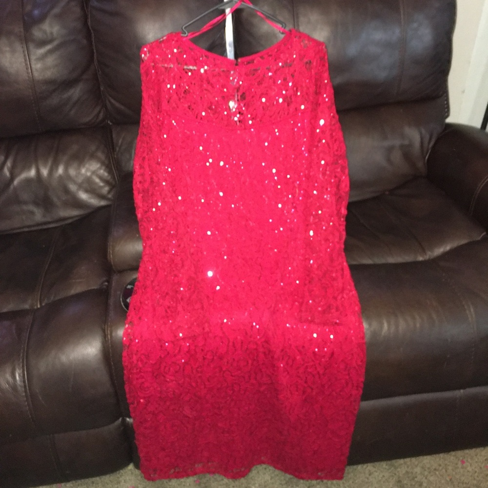 Beautiful Red Sparkle Dress